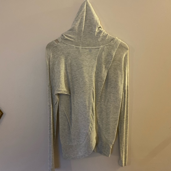 Yogalicious Wrap Sweatshirt with Hood - Picture 5 of 5